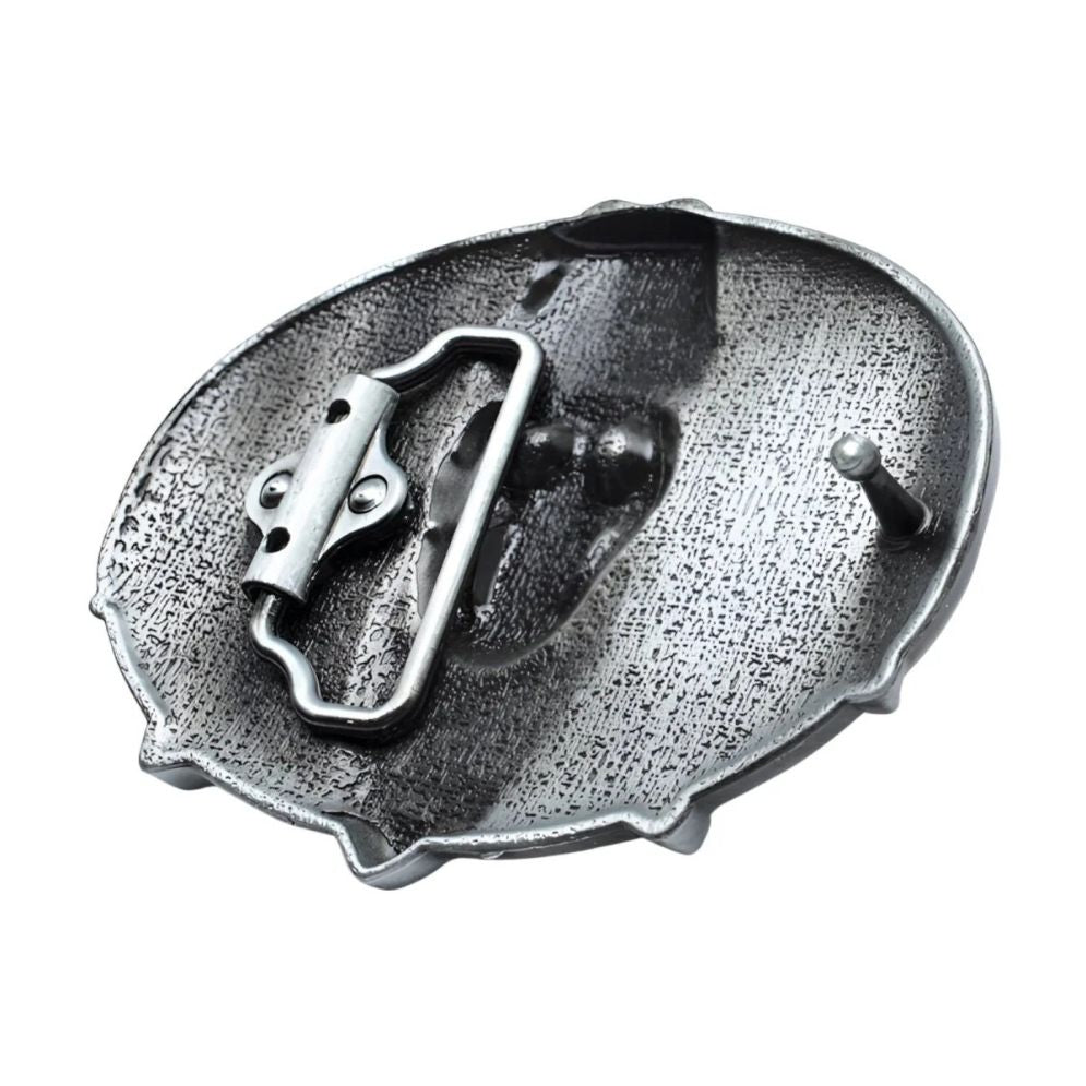 Boucle de Ceinture Tête de Mort Cowboy Modèle Artie