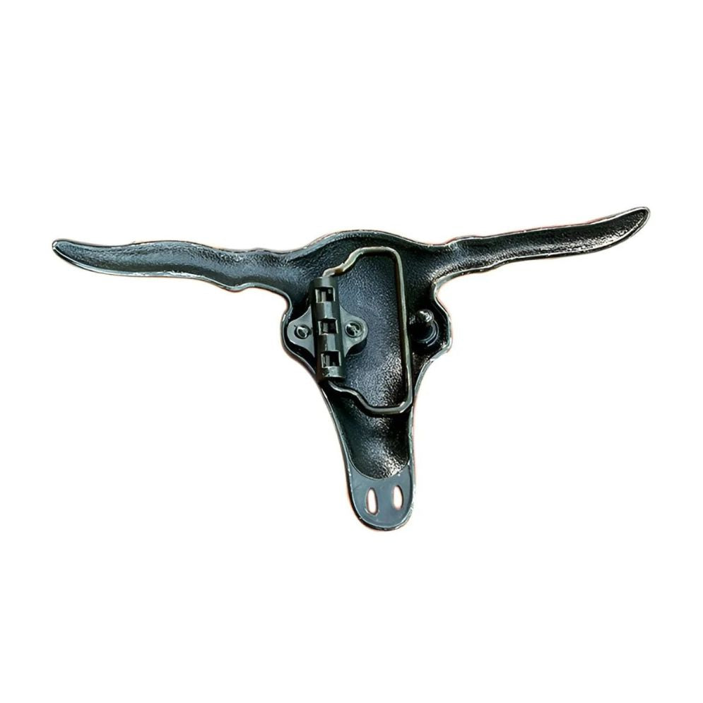Boucle Ceinture Western Tête Longhorn Modèle Cadou | La Ceinturerie