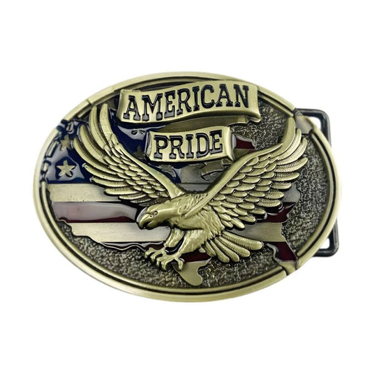 Boucle Ceinture Américaine "American Pride" Modèle Jarno - La Ceinturerie