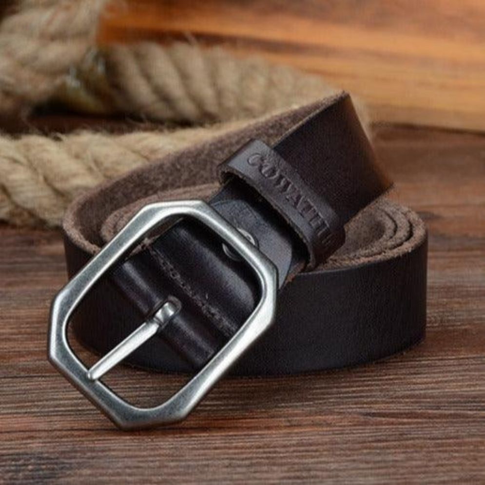 Ceinture Casual en Cuir pour Homme Modèle Artyom - La Ceinturerie