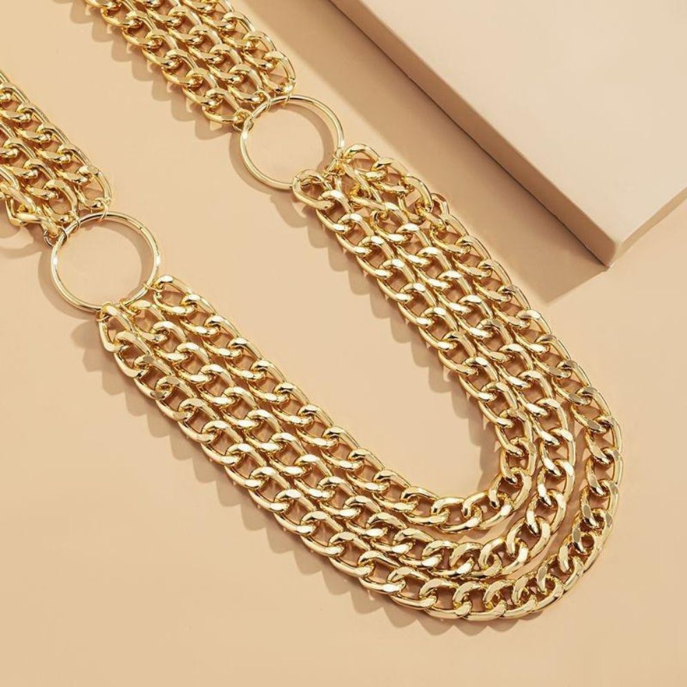 Ceinture Chaîne pour Femme Modèle Thania - La Ceinturerie