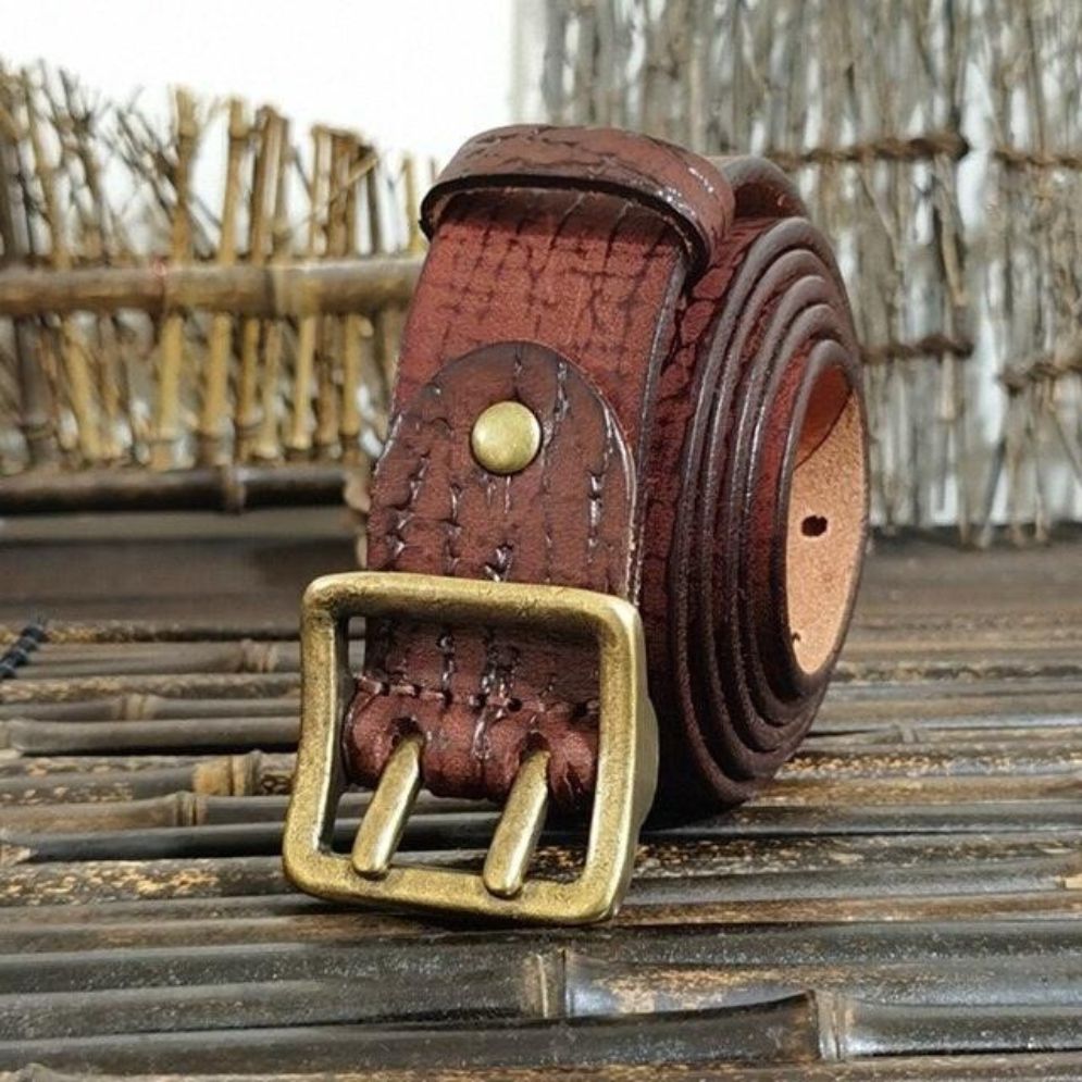 Ceinture en Cuir pour Femme Modèle Tessie - La Ceinturerie