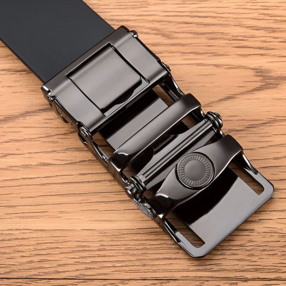 Ceinture Cuir Boucle Automatique Homme Modèle Rouben - La Ceinturerie