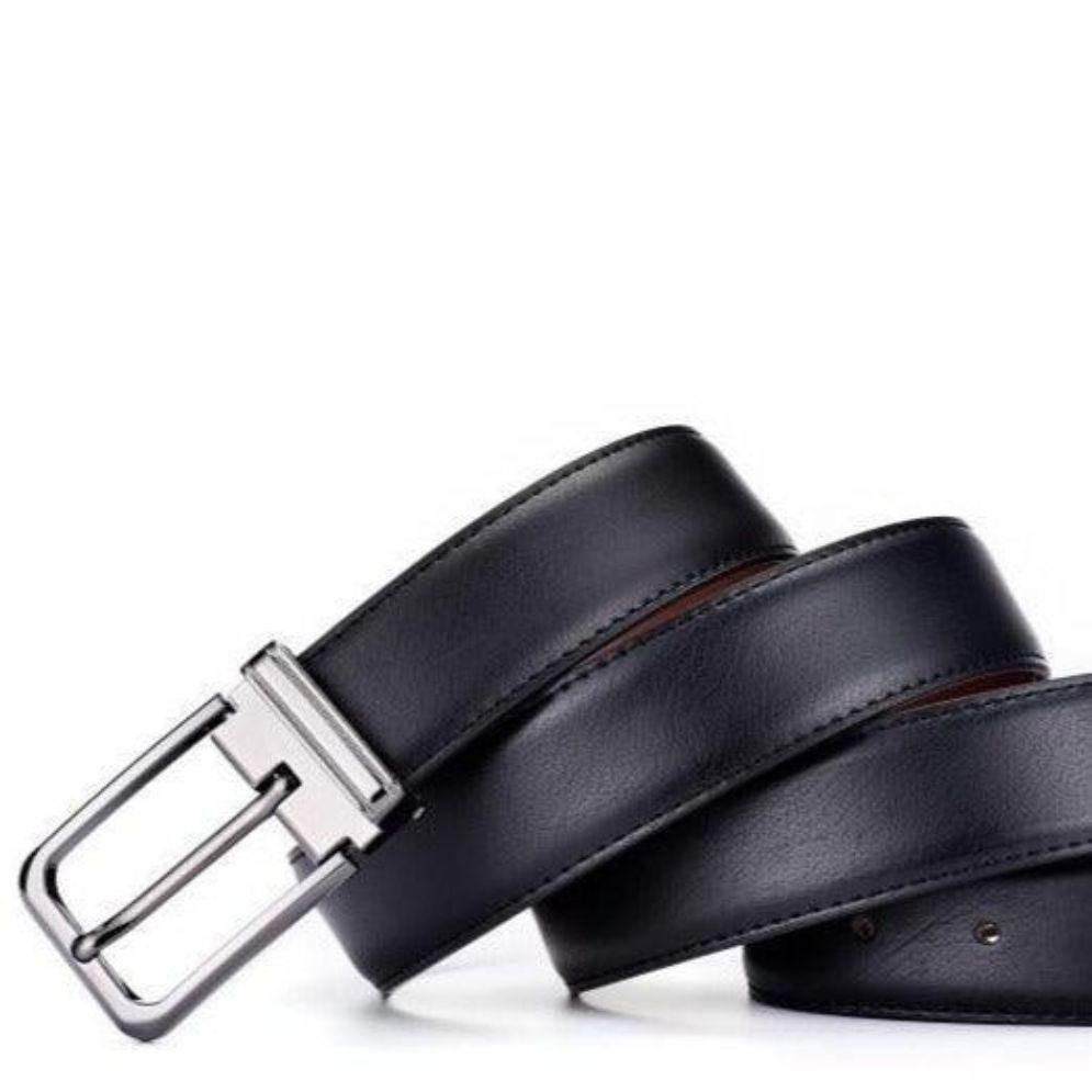 Ceinture de Costume en Cuir pour Homme Modèle Edvard - La Ceinturerie