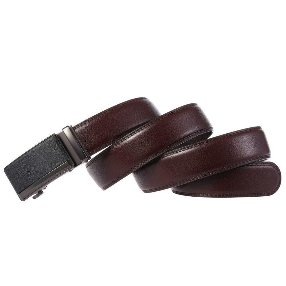 Ceinture de Costume en Cuir pour Homme Modèle Novak - La Ceinturerie