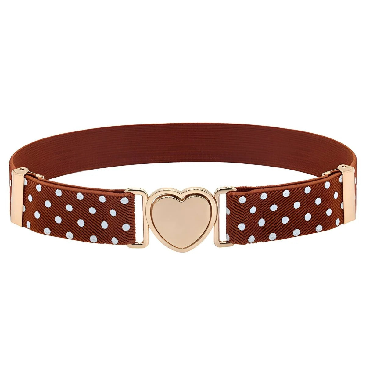 Ceinture Élastique Coeur Fille à Pois Modèle Lolita - La Ceinturerie