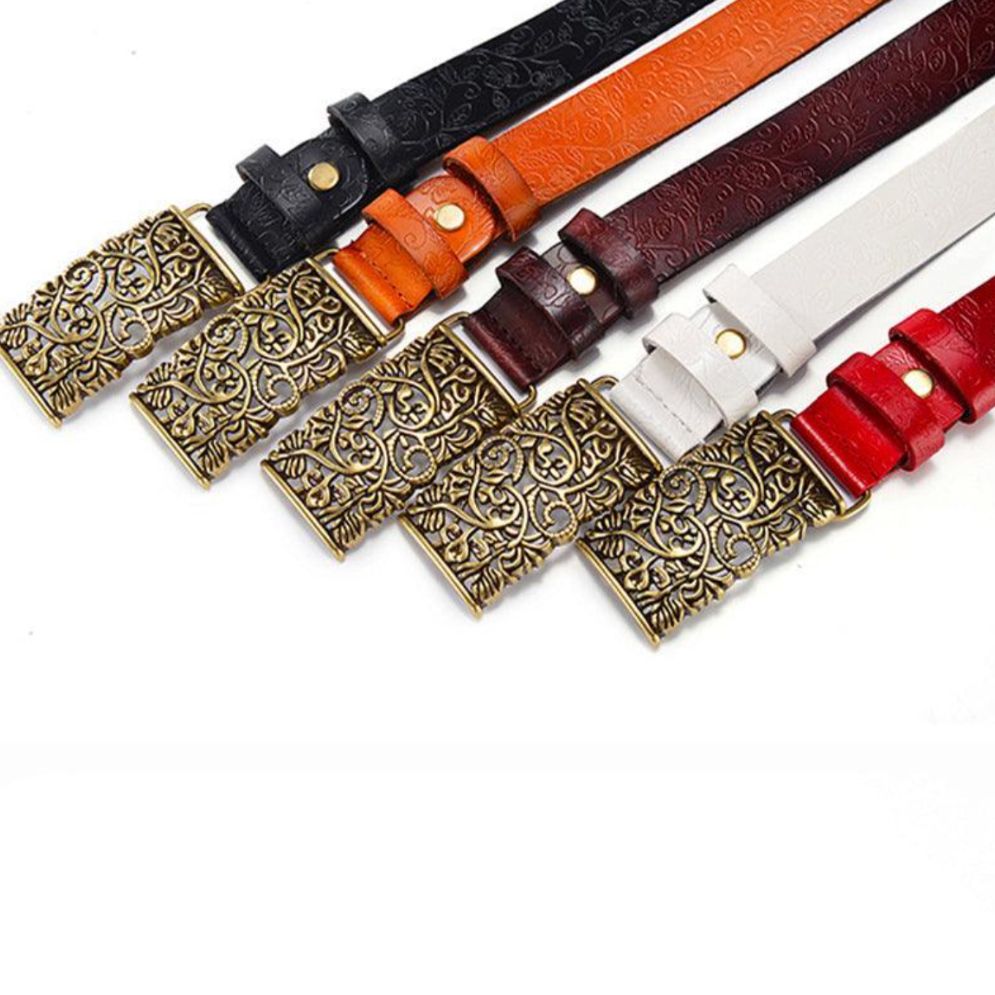 Ceinture en Cuir pour Femme Modèle Ananya - La Ceinturerie