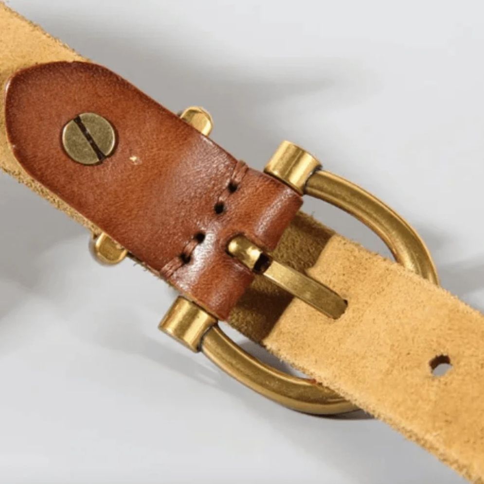 Ceinture en Cuir pour Femme Modèle Benthydora - La Ceinturerie