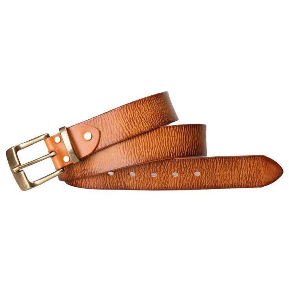 Ceinture en Cuir pour Femme Modèle Birga marron