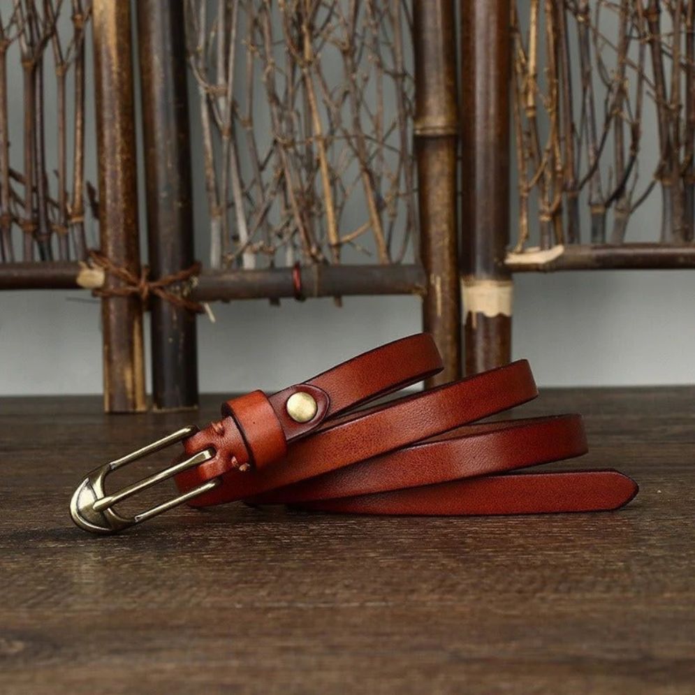 Ceinture en Cuir pour Femme Modèle Lili - La Ceinturerie