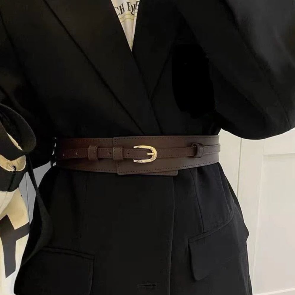 Ceinture Large Taille Haute pour Femme Modèle Helga - La Ceinturerie