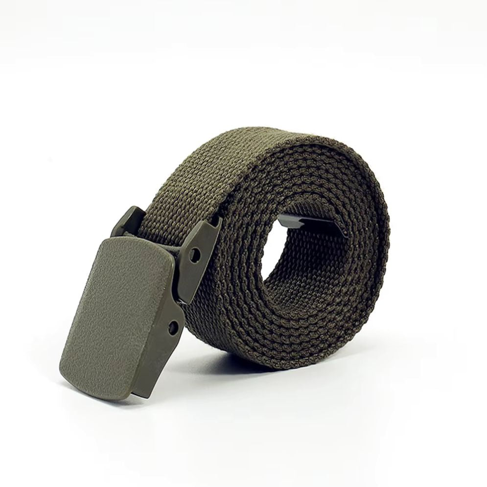 Ceinture Tactique Colorée pour Enfants en Polyester Kaki