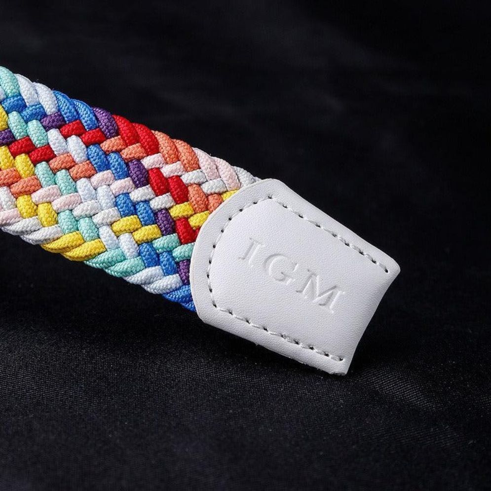 Ceinture Tressée Élastique pour Femme Modèle Telica - La Ceinturerie