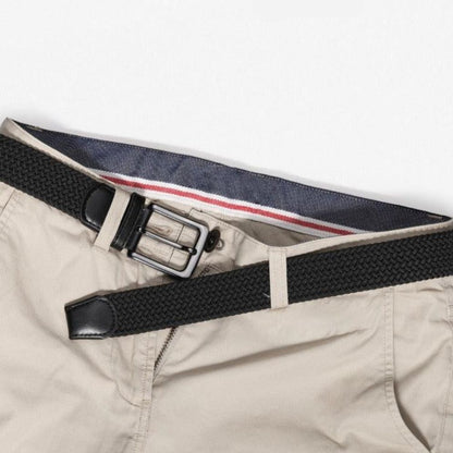 Ceinture Tressée Élastique pour Homme Modèle Thomas - La Ceinturerie
