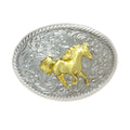 Boucle Ceinture Animal Cheval Doré Galop Modèle Doyle - La Ceinturerie

