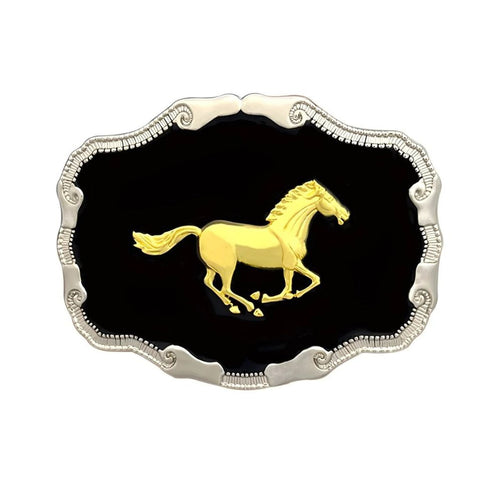 Boucle de Ceinture Animal Cheval Modèle Cooper - La Ceinturerie

