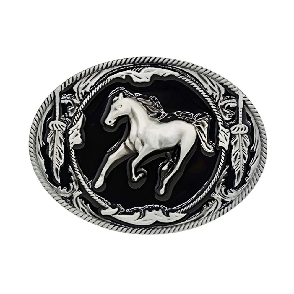 Boucle de Ceinture Animal Cheval Modèle Kingsley