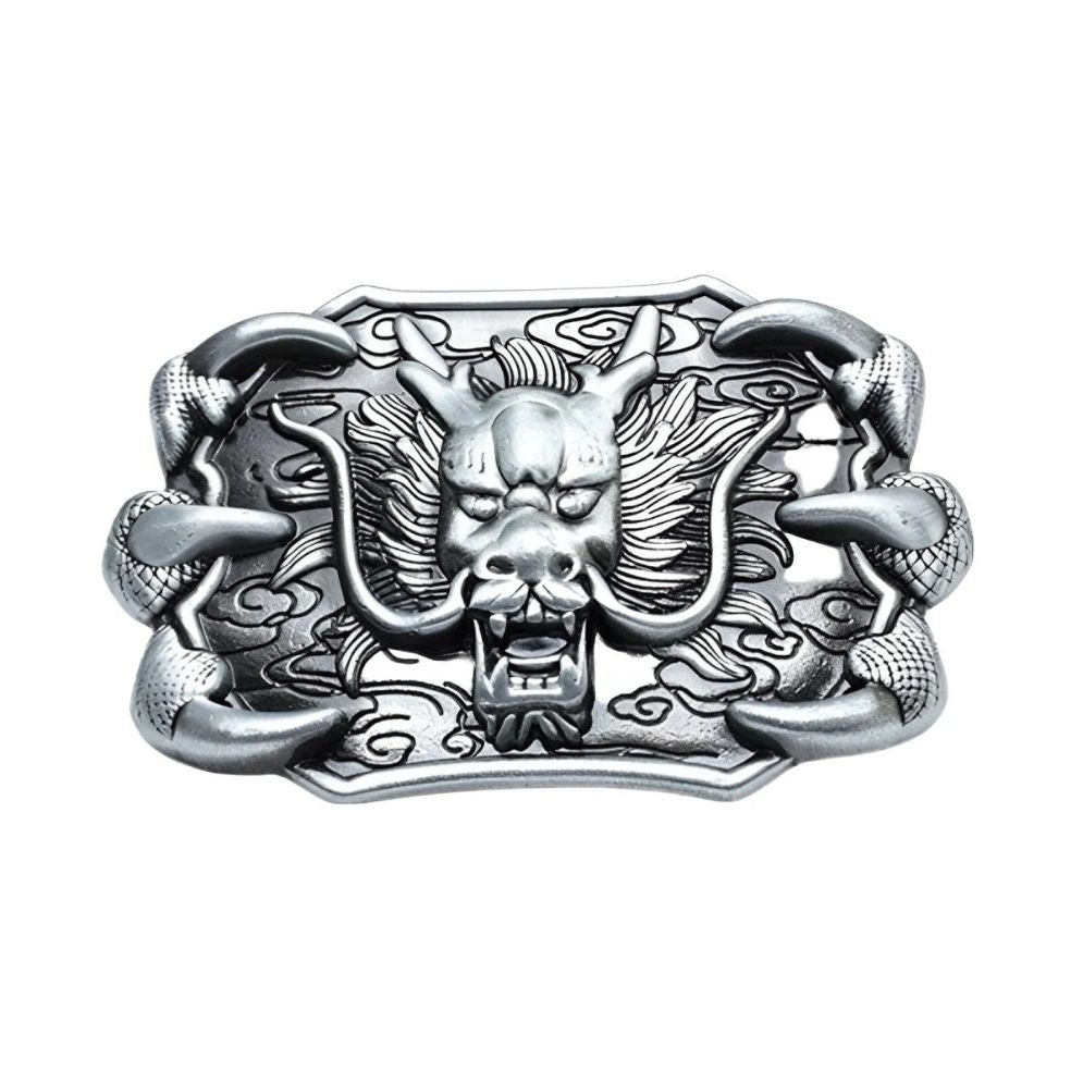 Boucle de Ceinture Animal Tête de Dragon Modèle Brody - La Ceinturerie

