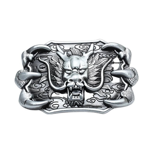 Boucle de Ceinture Animal Tête de Dragon Modèle Brody - La Ceinturerie


