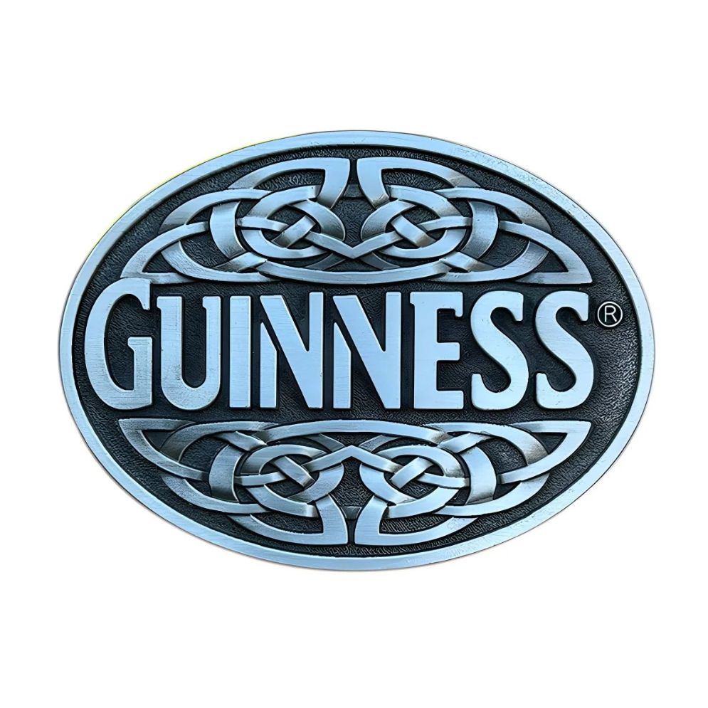 Boucle de Ceinture Celtique GUINNESS Modèle Will - La Ceinturerie

