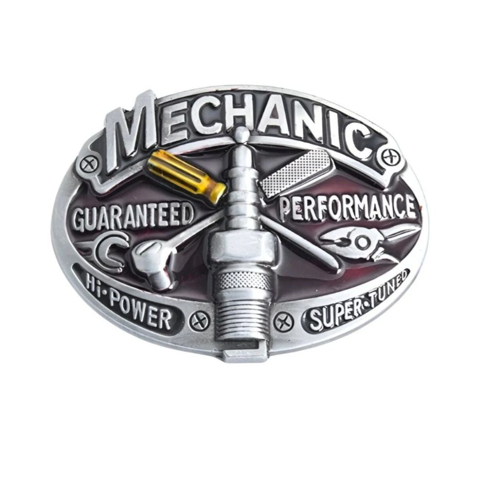 Boucle de Ceinture Moto "Mechanic" Modèle Indy - La Ceinturerie