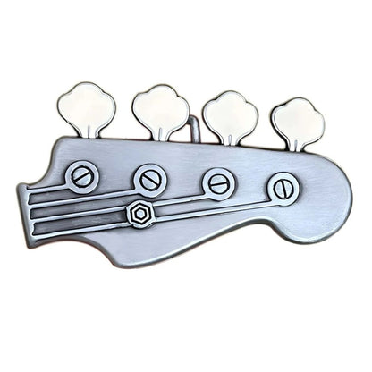 Boucle de Ceinture Musique Tête de Guitare Modèle Phil