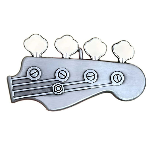 Boucle de Ceinture Musique Tête de Guitare Modèle Phil