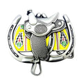 Boucle Ceinture Western Selle de Cheval Modèle Herbod - La Ceinturerie