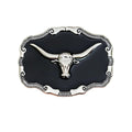 Boucle de Ceinture Western Tête de Taureau Modèle Tivio