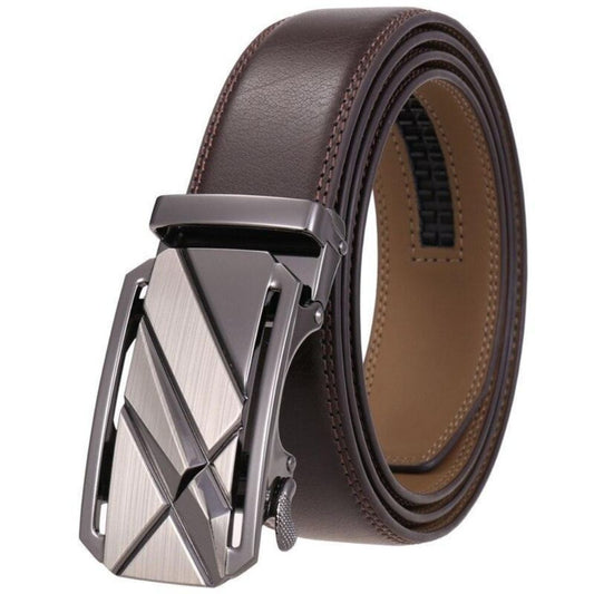 Ceinture de Costume en Cuir Homme Modèle Auros - La Ceinturerie
