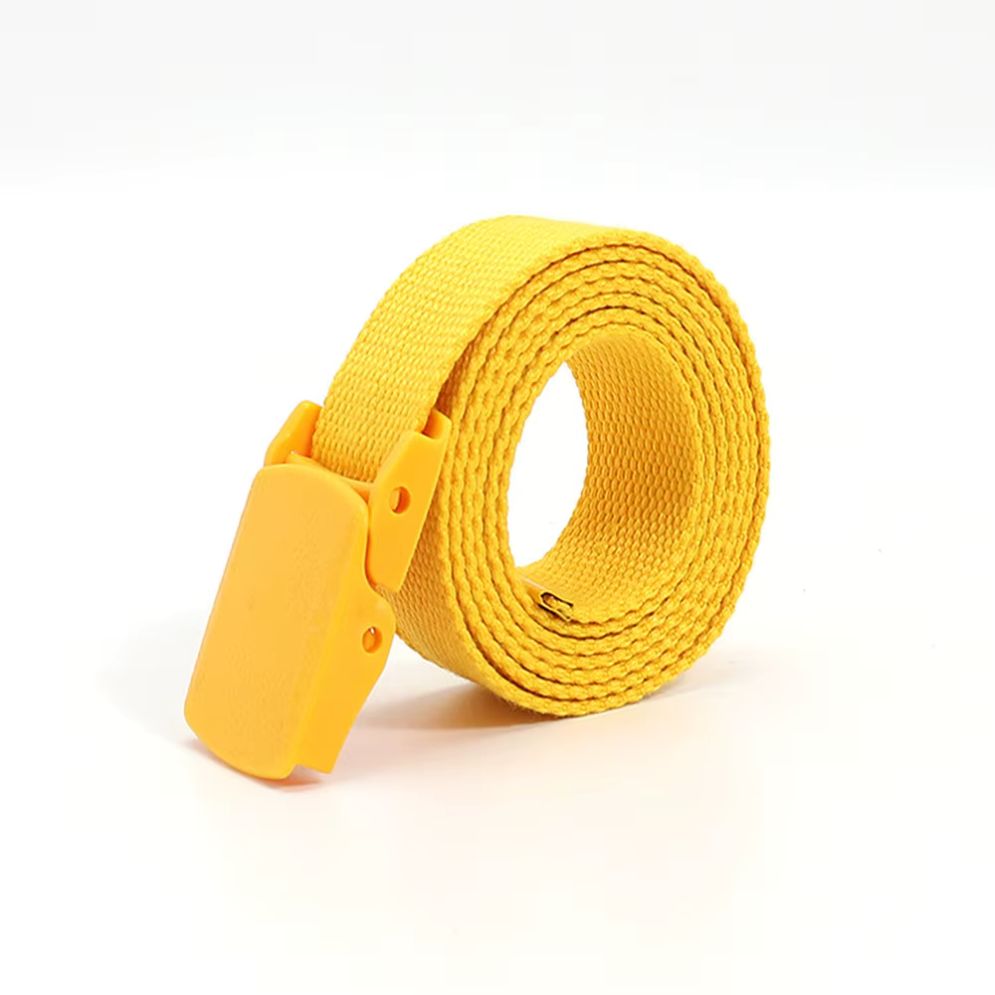 Ceinture Tactique Colorée pour Enfants en Polyester jaune