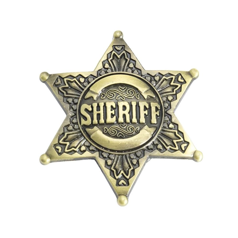 Boucle de Ceinture Américaine Sheriff Modèle Harlan - La Ceinturerie