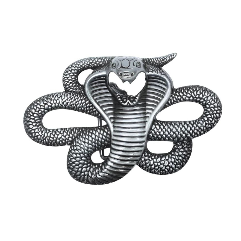 Boucle de Ceinture Animal Cobra Modèle Jerry - La Ceinturerie

