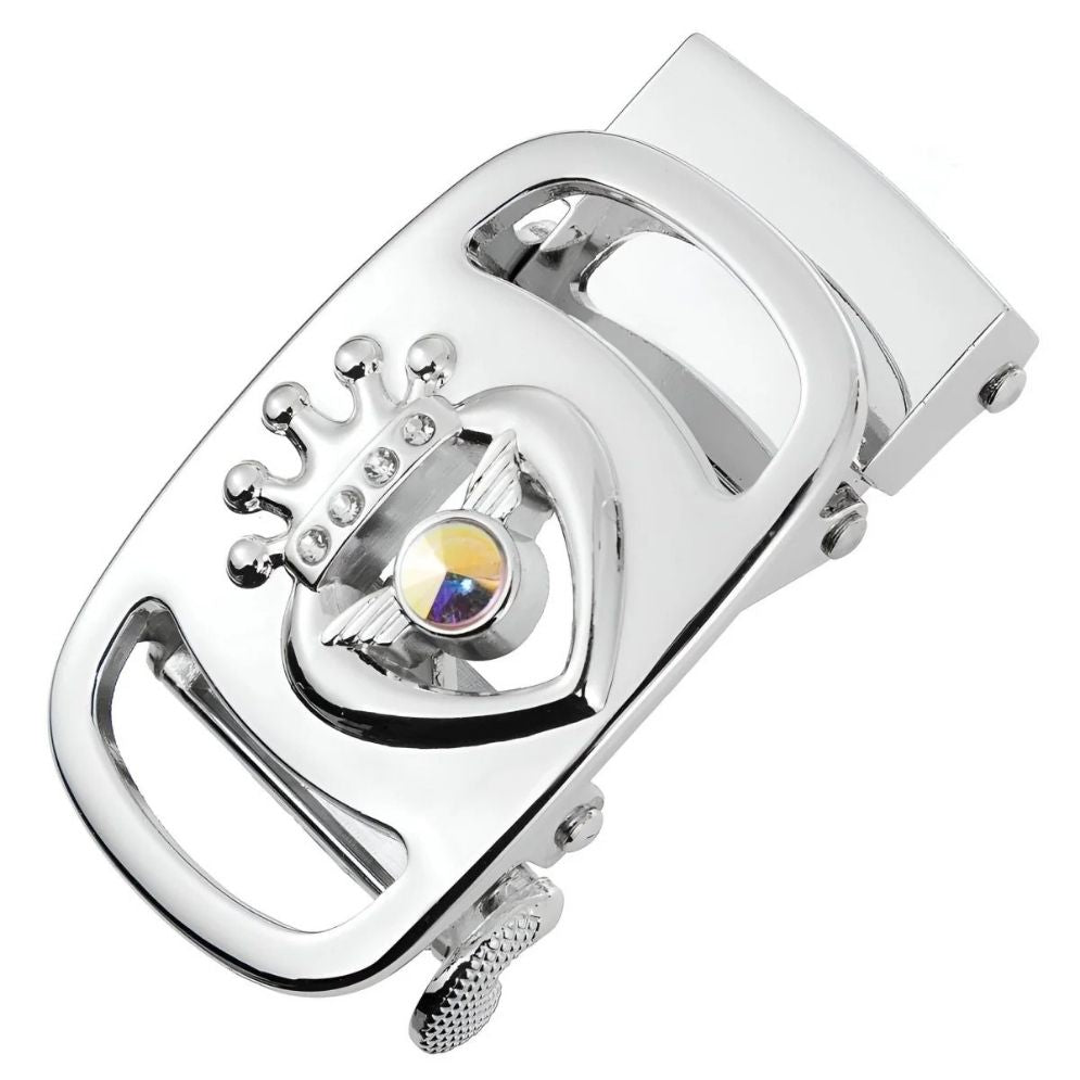 Boucle de Ceinture Automatique Couronne Modèle Olan - La Ceinturerie
