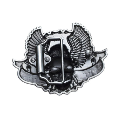 Boucle de Ceinture Moto "Rebel Rider" Modèle Warren - La Ceinturerie
