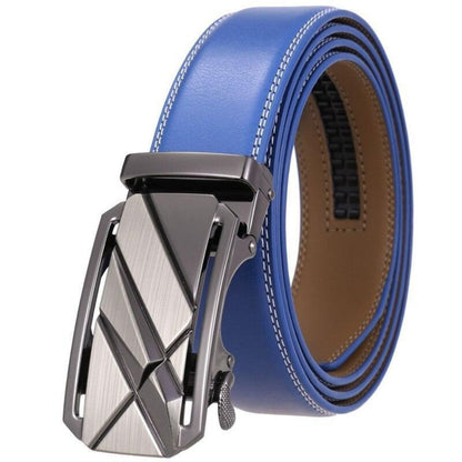 Ceinture de Costume en Cuir Homme Modèle Auros - La Ceinturerie