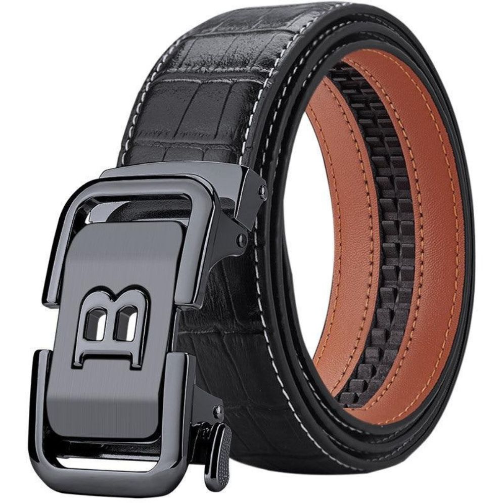 Ceinture de Costume en Cuir pour Homme Modèle Riley - La Ceinturerie