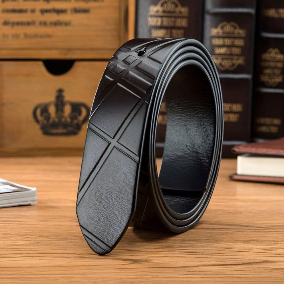 Lanière 3.4 cm Cuir Boucles Ardillons Modèle Saban - La Ceinturerie