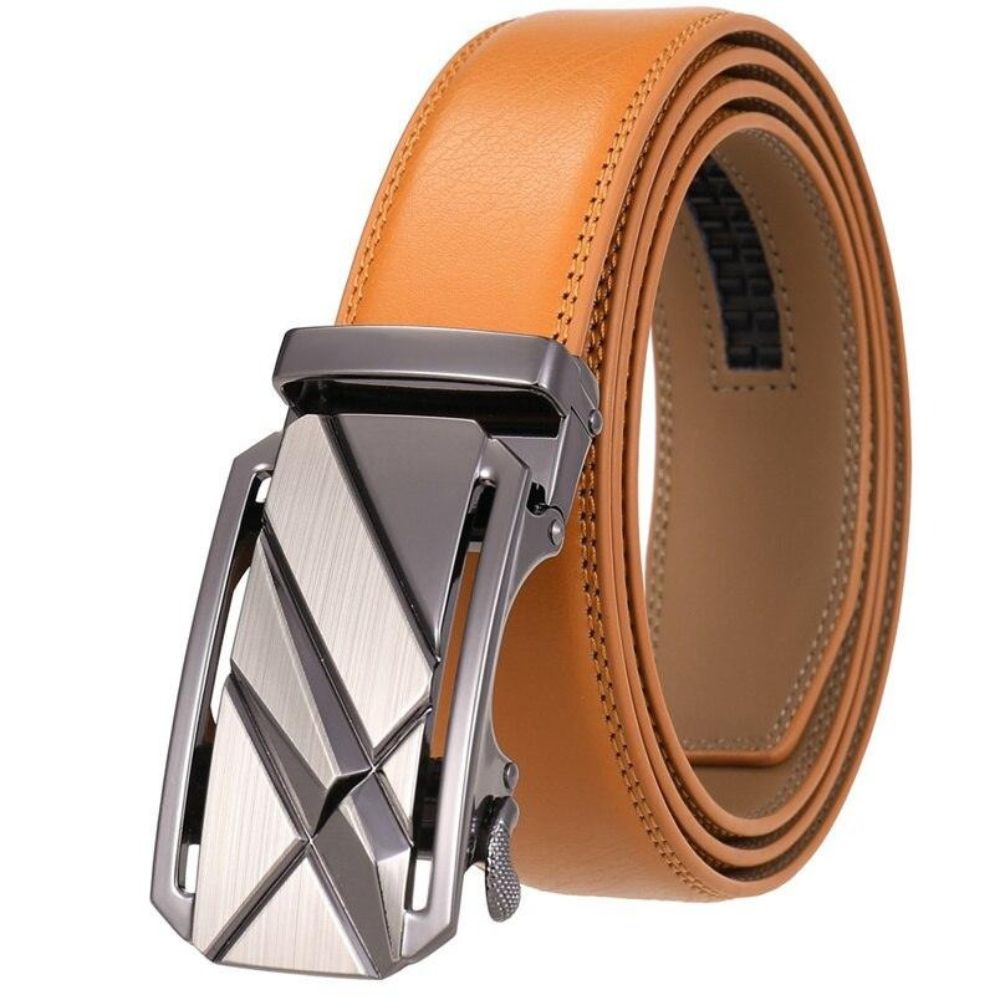 Ceinture de Costume en Cuir Homme Modèle Auros - La Ceinturerie
