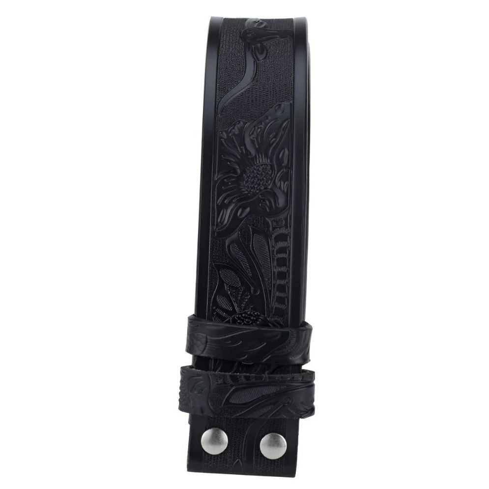 Lanière Ceinture 3.8 cm en Cuir Interchangeables Western - La Ceinturerie