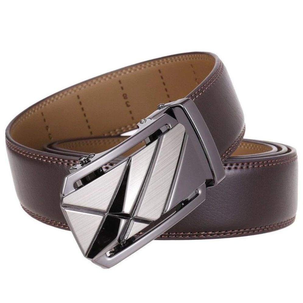 Ceinture de Costume en Cuir Homme Modèle Auros - La Ceinturerie