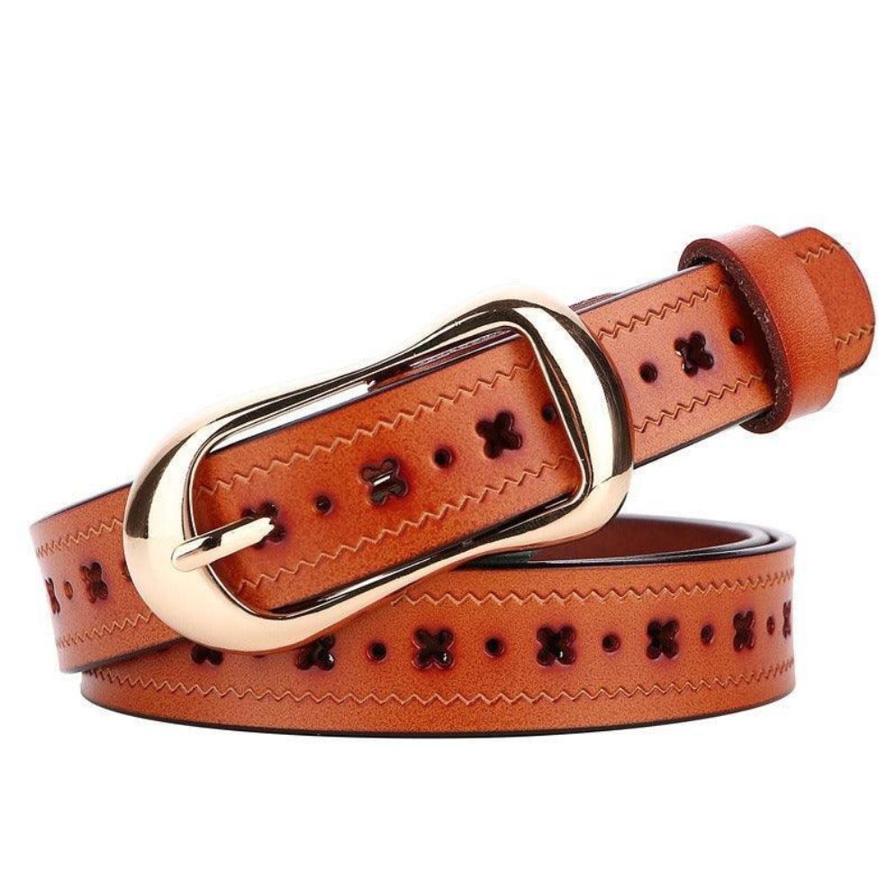 Ceinture en Cuir pour Femme Modèle Oborina - La Ceinturerie