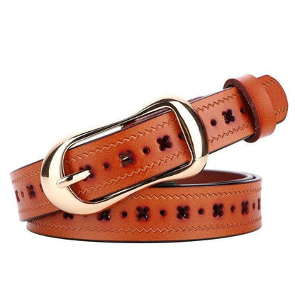 Ceinture en Cuir pour Femme Modèle Oborina - La Ceinturerie