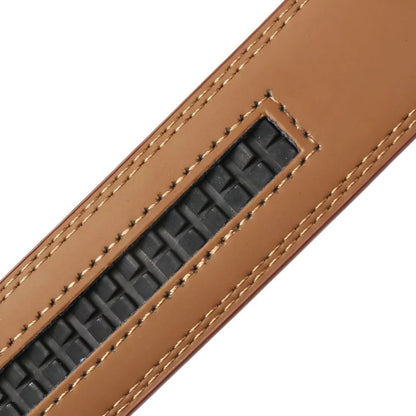 Lanière de Ceinture 3.5 cm Cuir pour Boucles Automatiques Modèle Lincoln - La Ceinturerie