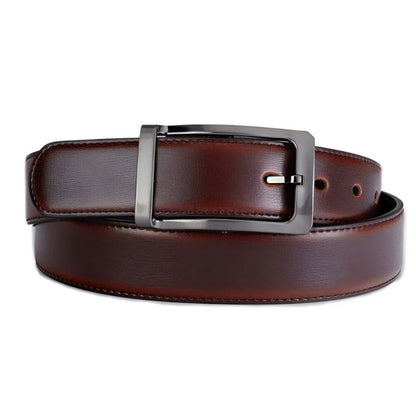 Ceinture Réversible en Cuir 2 en 1 pour Homme