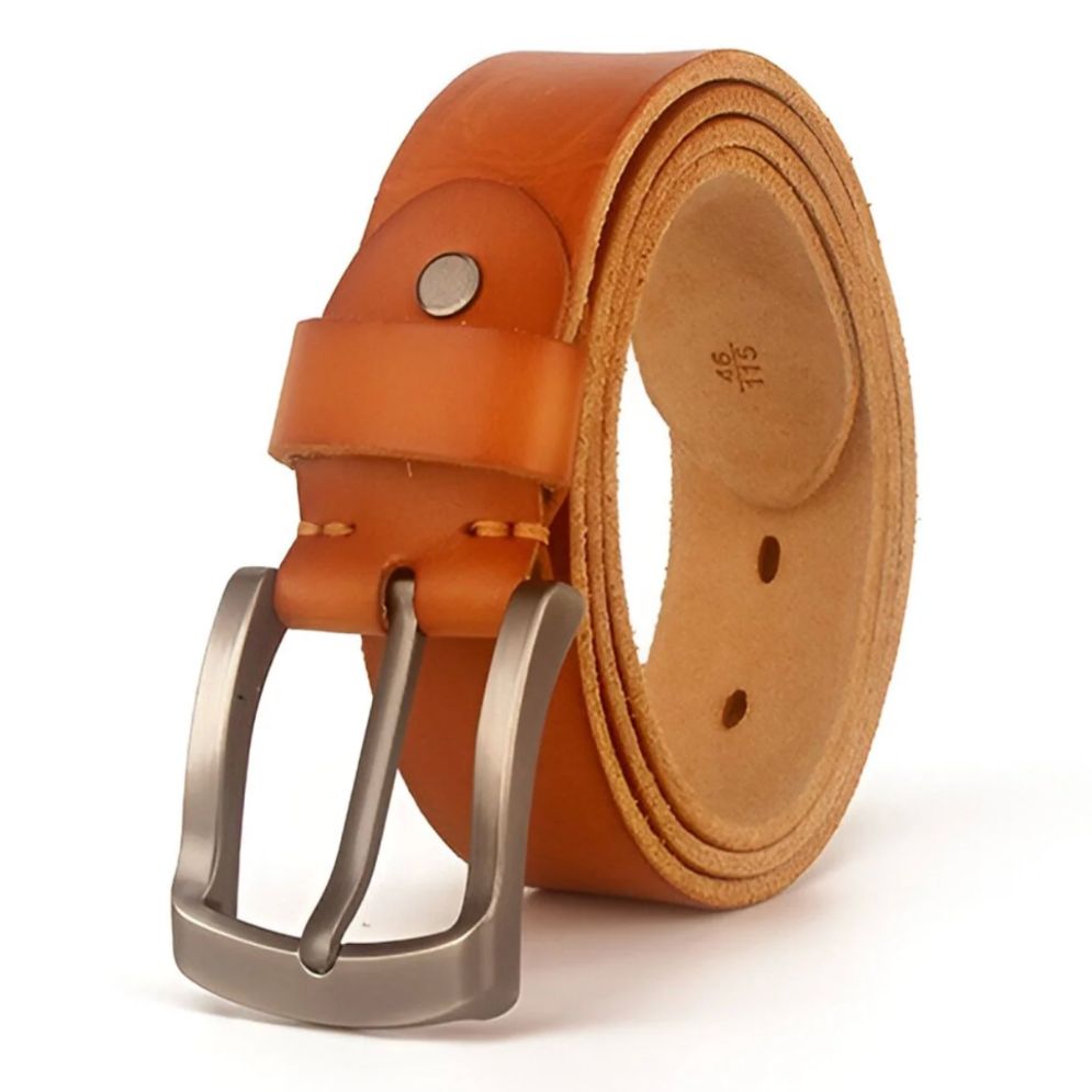 Ceinture Cuir Souple et Confortable Homme Modèle Luka - La Ceinturerie
