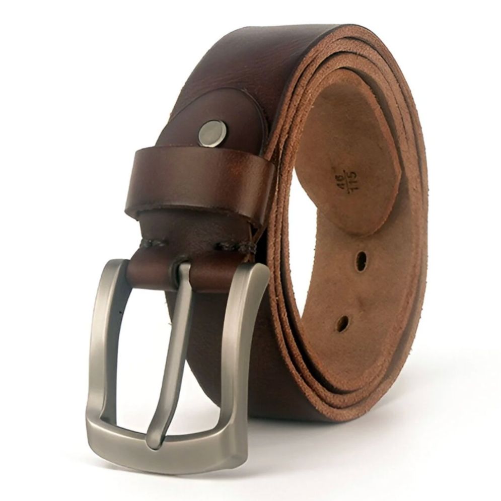 Ceinture Cuir Souple et Confortable Homme Modèle Luka - La Ceinturerie