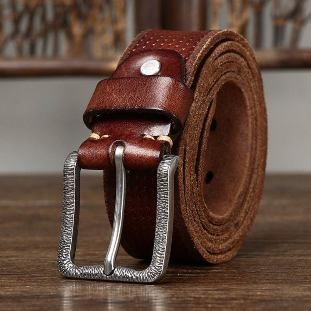 Ceinture en Cuir pour Homme Modèle Nisha - La Ceinturerie