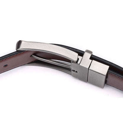 Ceinture de Costume en Cuir Lisse pour Homme