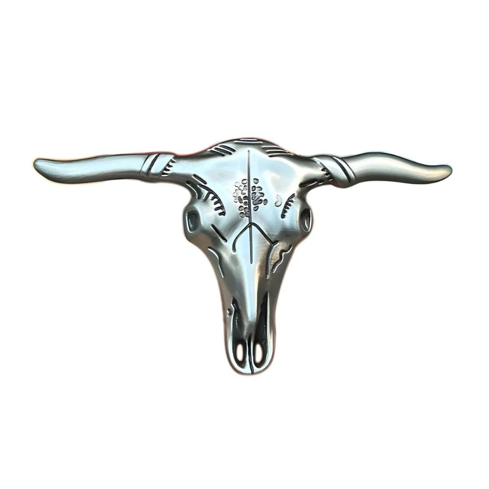 Boucle Ceinture Western Tête Longhorn Modèle Cadou | La Ceinturerie

